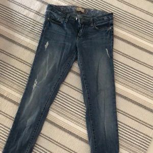 Paige Denim classic rise skinny peg leg jeans